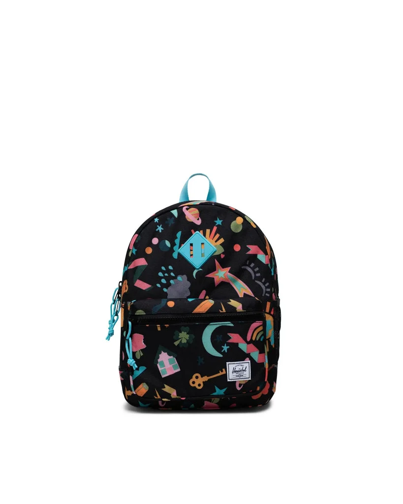 Herschel Heritage Kids Backpack-Scrapbook Black