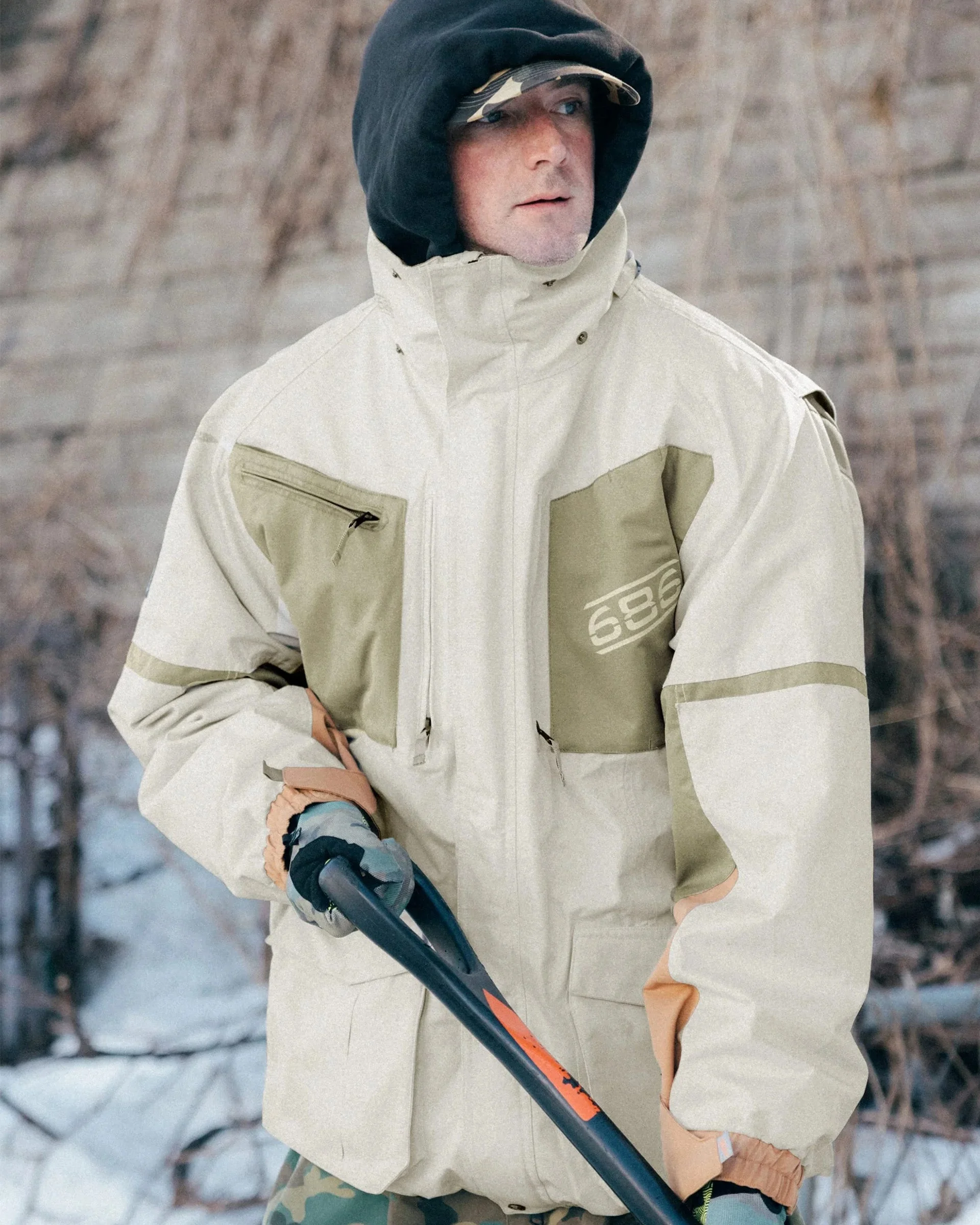 2001 Transfer Snow Jacket - Limestone Colorblock