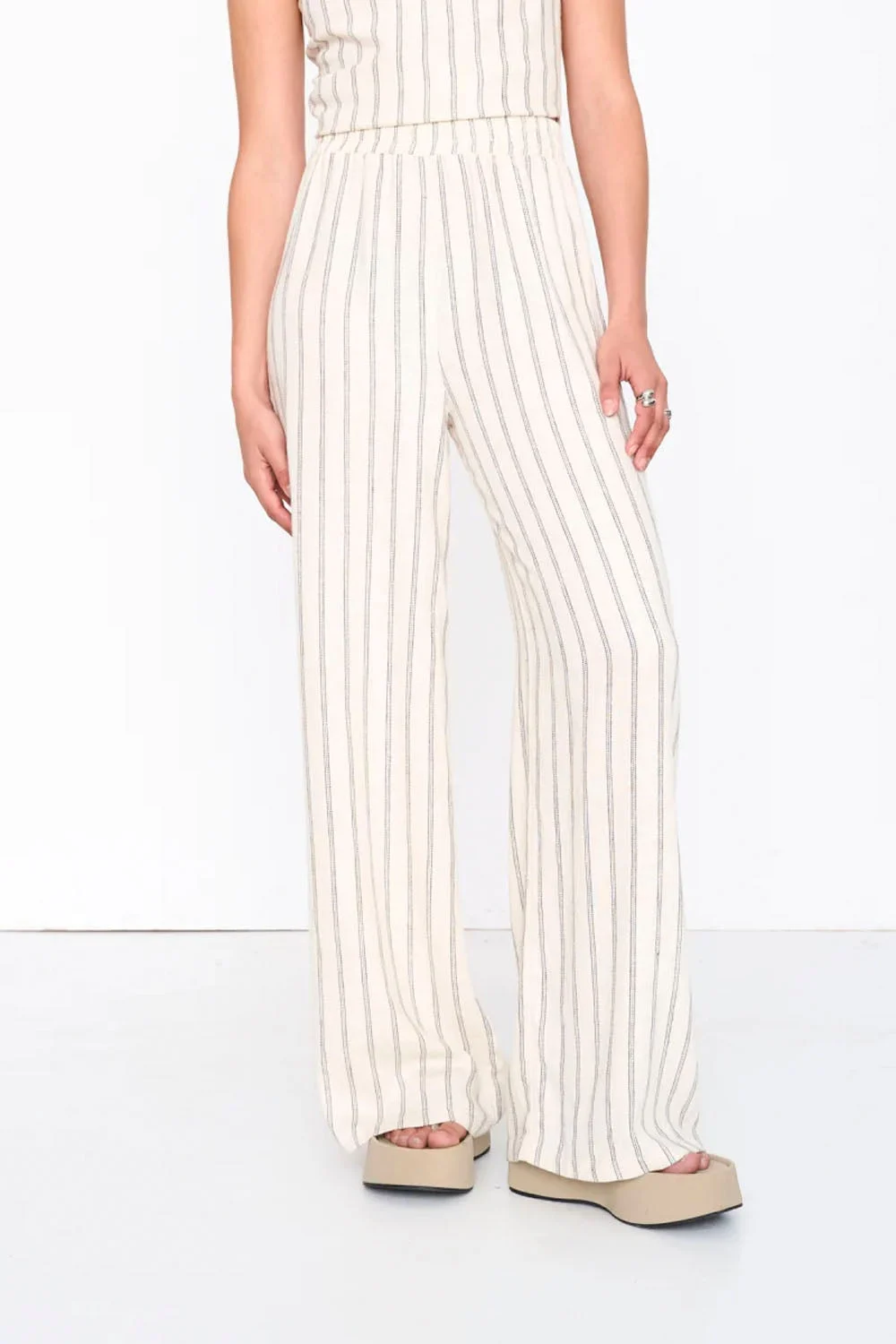 24COLOURS - STRIPED PANTS