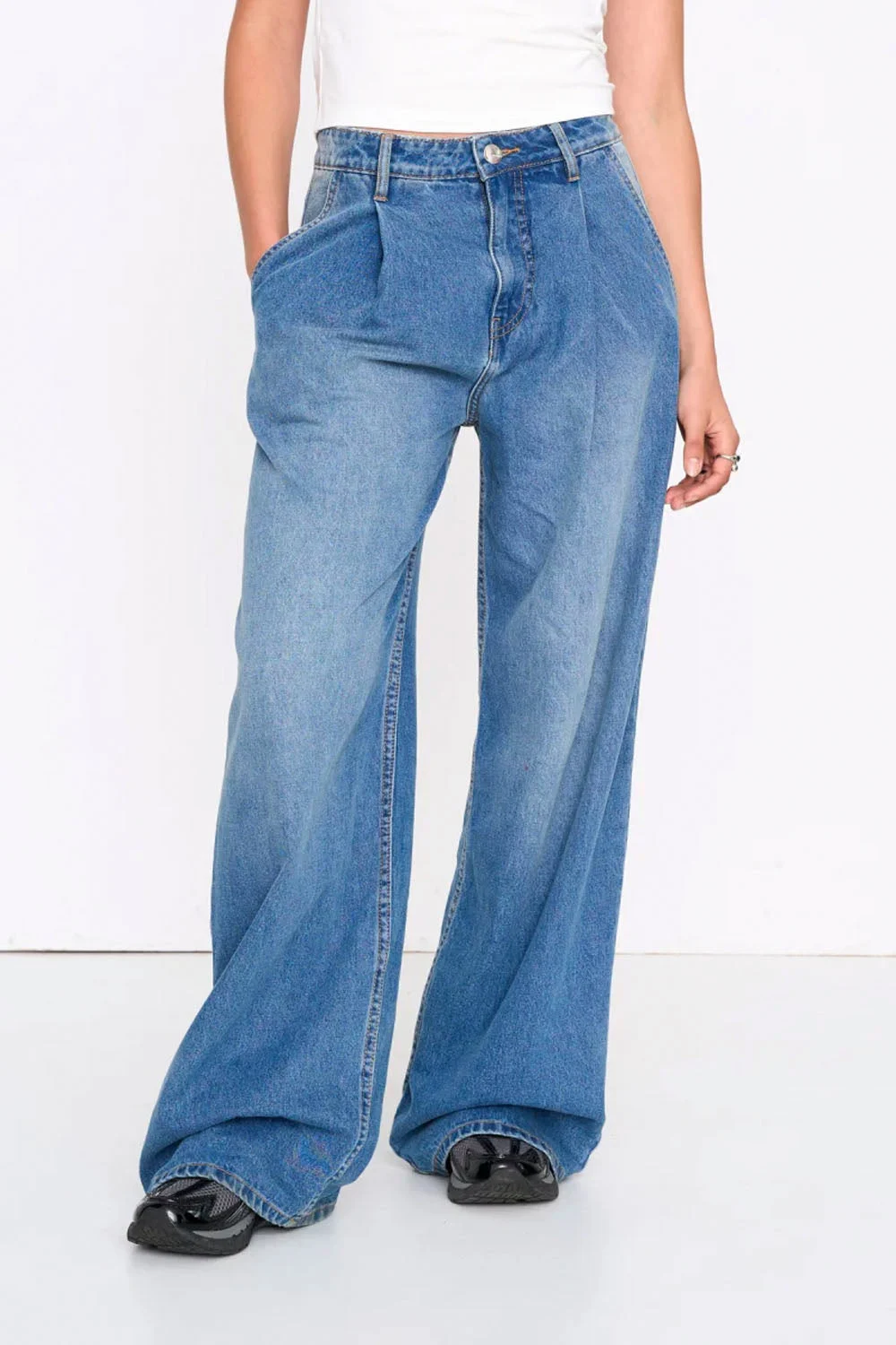 24COLOURS - WIDE JEANS