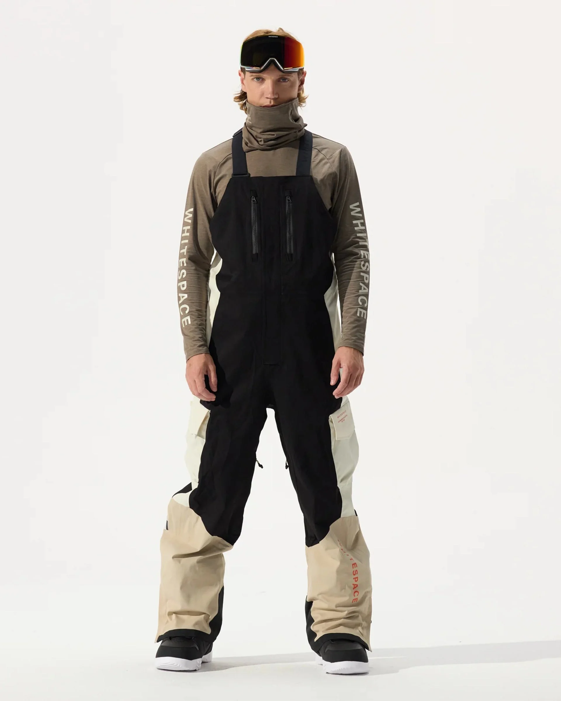 2L Insulated Cargo Bib Pant - Plaza Taupe/Black Onyx/Bone