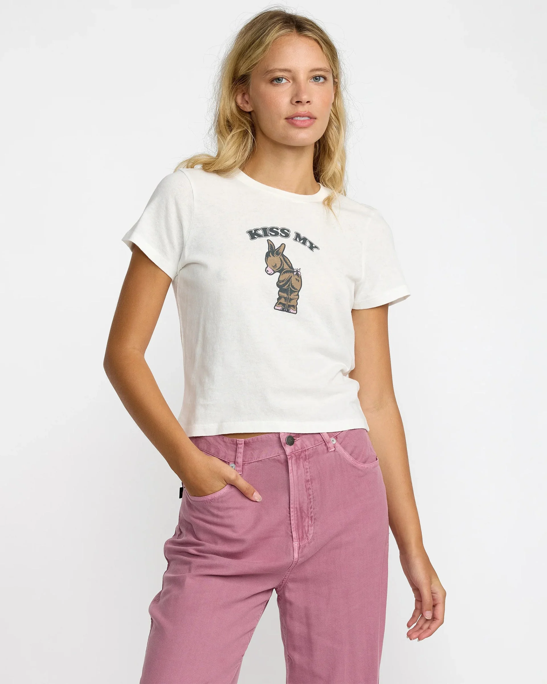 411 S/S T-Shirt - Vintage White