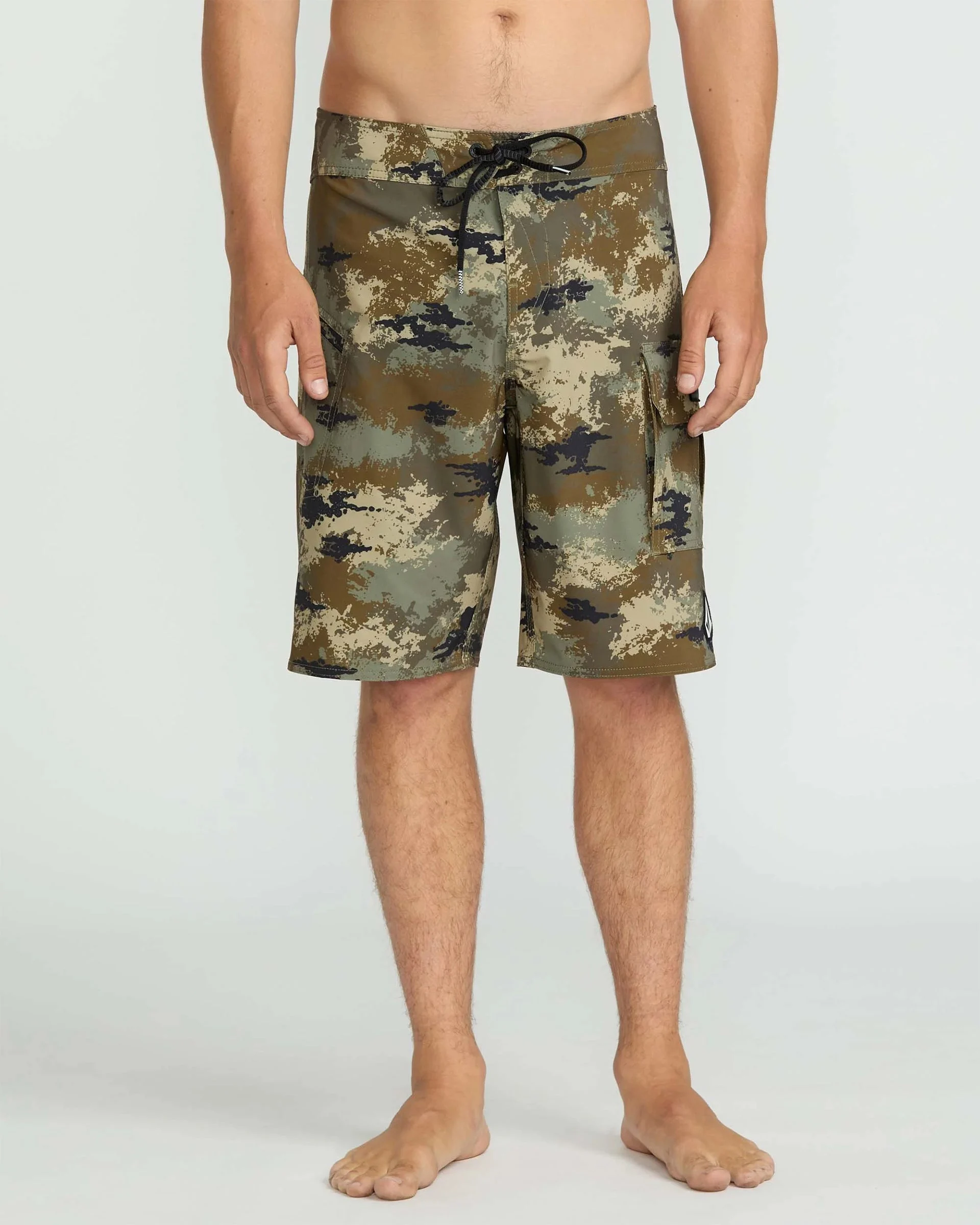 4Th Preemo Mod 20" Boardshorts - Green Combo