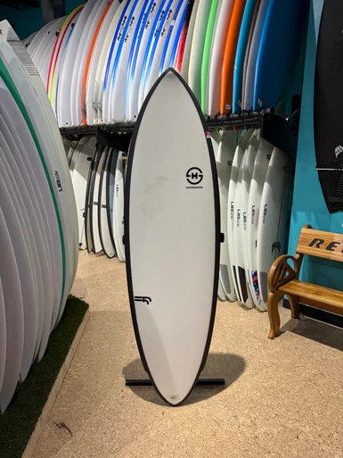 5'10 HAYDENSHAPES HYPTO KRYPTO TWIN PIN FUTURE FLEX SURFBOARD(0010)
