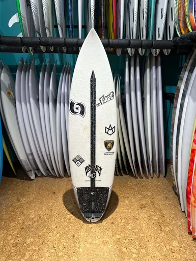 5'10 LOST DRIVER 3.0 ROUND USED SURFBOARD (114021)