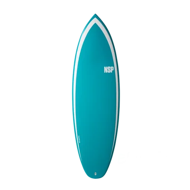 5'10 NSP TINDER-D8 - ELEMENTS SURFBOARD (29.9 L / Aqua)