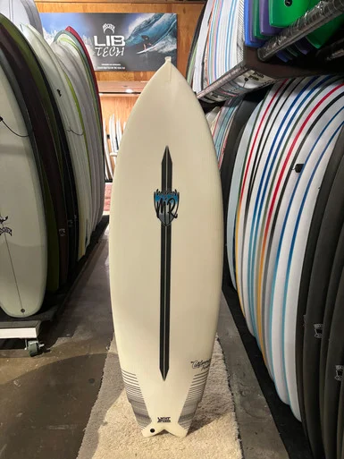 5'8 LOST LIGHTSPEED MR X MB CALIFORNIA TWIN SURFBOARD (240965)