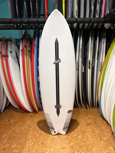 5'8 LOST LIGHTSPEED RNF 96 SURFBOARD (0004 C*5)