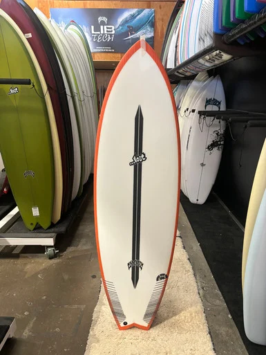 5'8 LOST LIGHTSPEED RNF 96 SURFBOARD (110007)