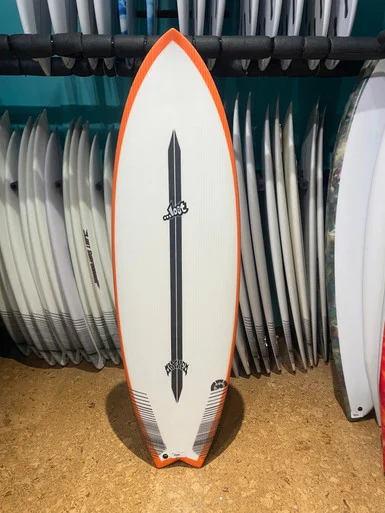 5'8 LOST LIGHTSPEED RNF 96 SURFBOARD (240555)