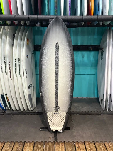5'8 LOST LIGHTSPEED RNF 96 USED SURFBOARD (261475)