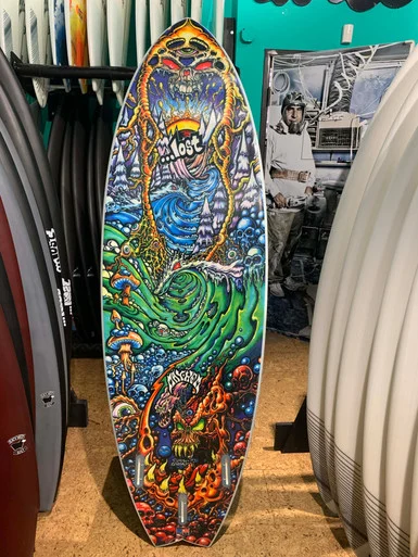 5'9 LOST BROPHY RNF '96 LIB TECH SURFBOARD(#51)