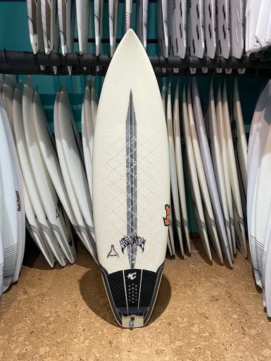 6'0 LOST CARBON WRAP UBER DRIVER USED SURFBOARD (16429)