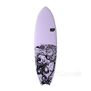 6'0 NSP FISH - ELEMENTS SURFBOARD (35.1 L / Shredsta)