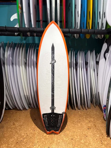 6'1 LOST LIGHTSPEED RNF 96 USED SURFBOARD(245971)