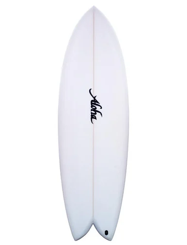 6'2 ALOHA KEEL TWIN PU CLEAR (000425)