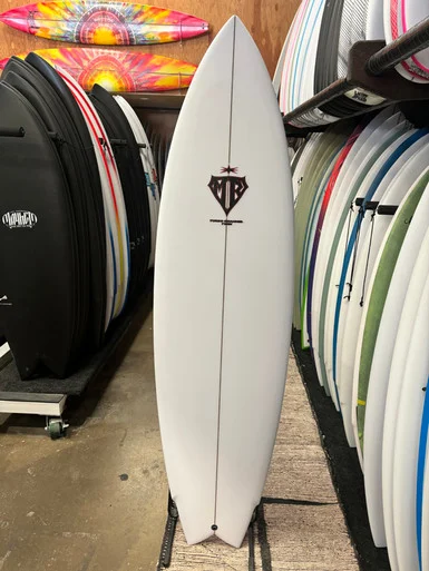 6'4 MARK RICHARDS TURBO CHANNEL TWIN+1 SURFBOARD (281556)