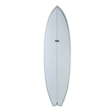 6'4 NSP FISH - ELEMENTS SURFBOARD (40.2 L / White)(DS)