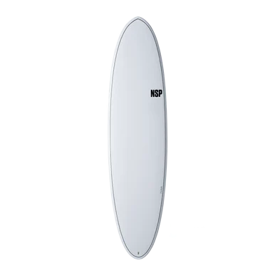 7'2 NSP FUNBOARD - ELEMENTS SURFBOARD (49 L / White)