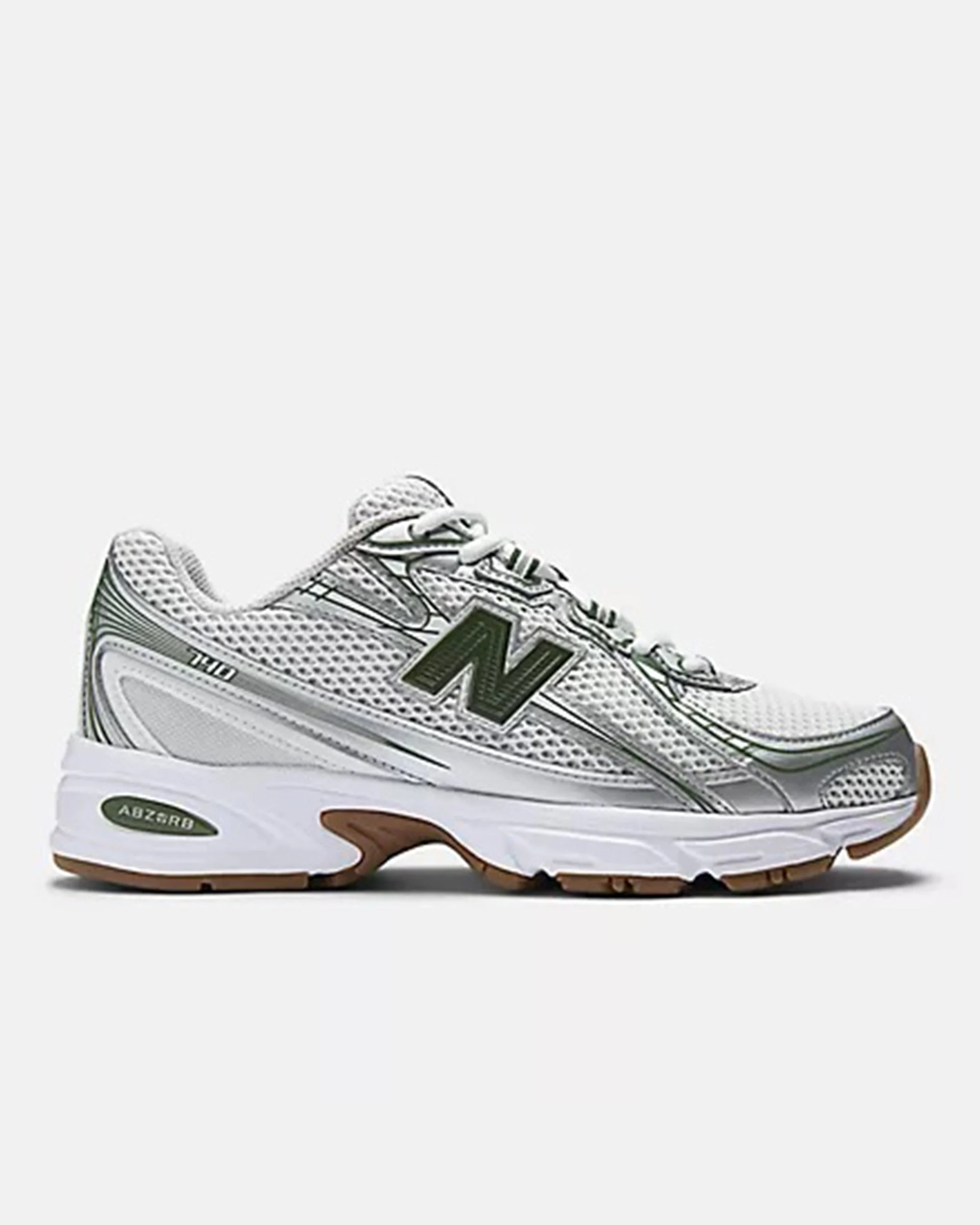 740 Shoes - Grey Matter/Dark Alpine Green/Reflection