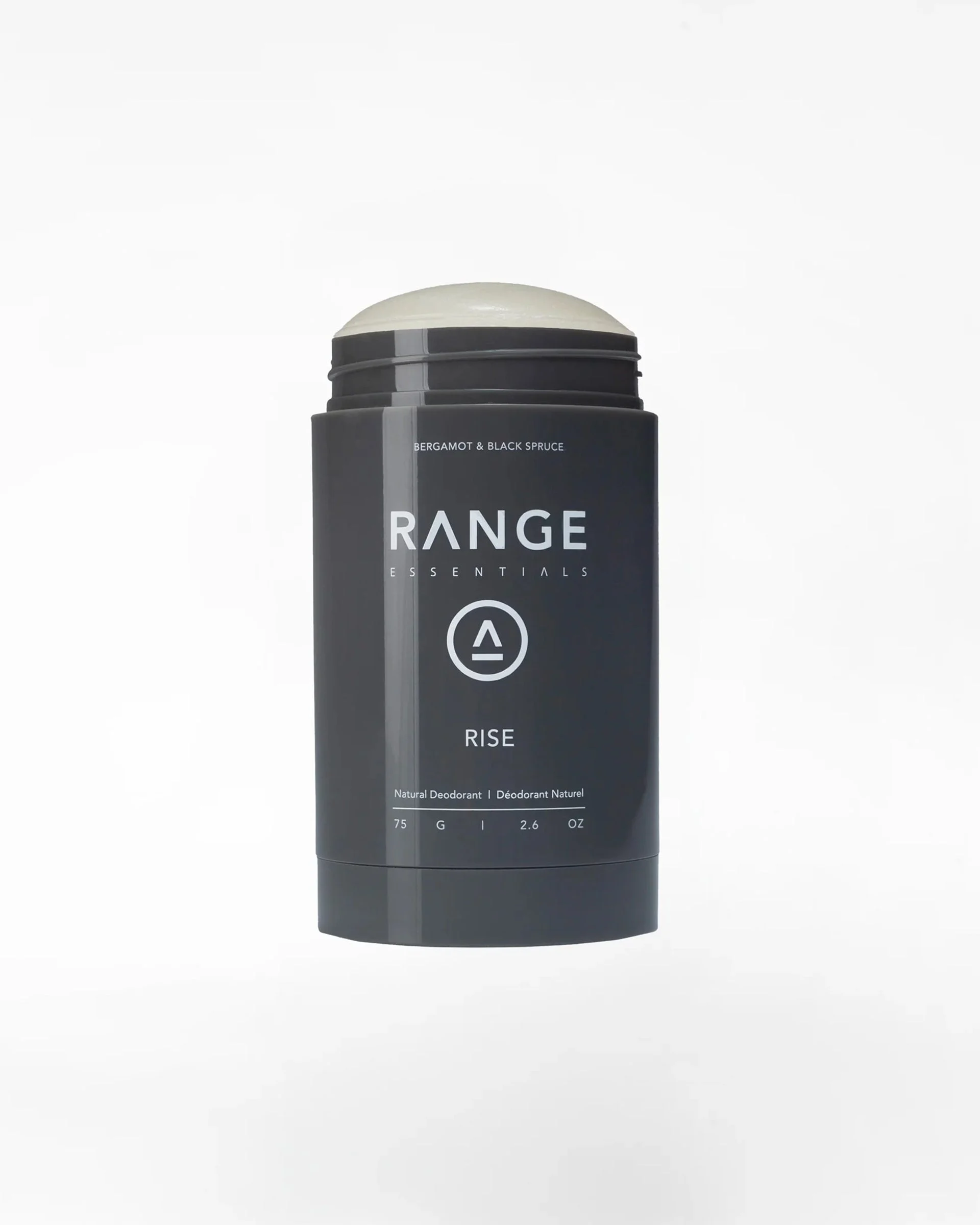 75 G Deodorant - Rise: Bergamot & Black Spruce