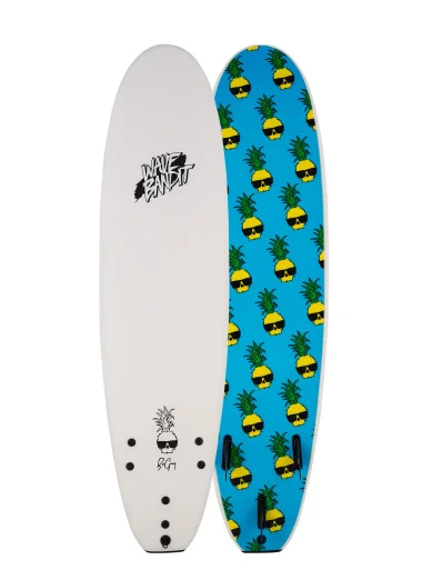 8'0 WAVE BANDIT BEN GRAVY PRO EZ RIDER SURFBOARD (WB80-BG-WH25)
