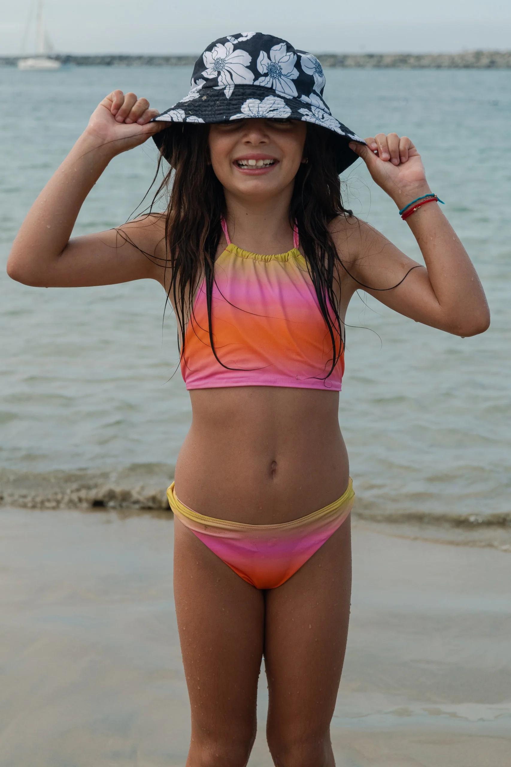 (8-16) Girl's Coco Swim Set - MUL