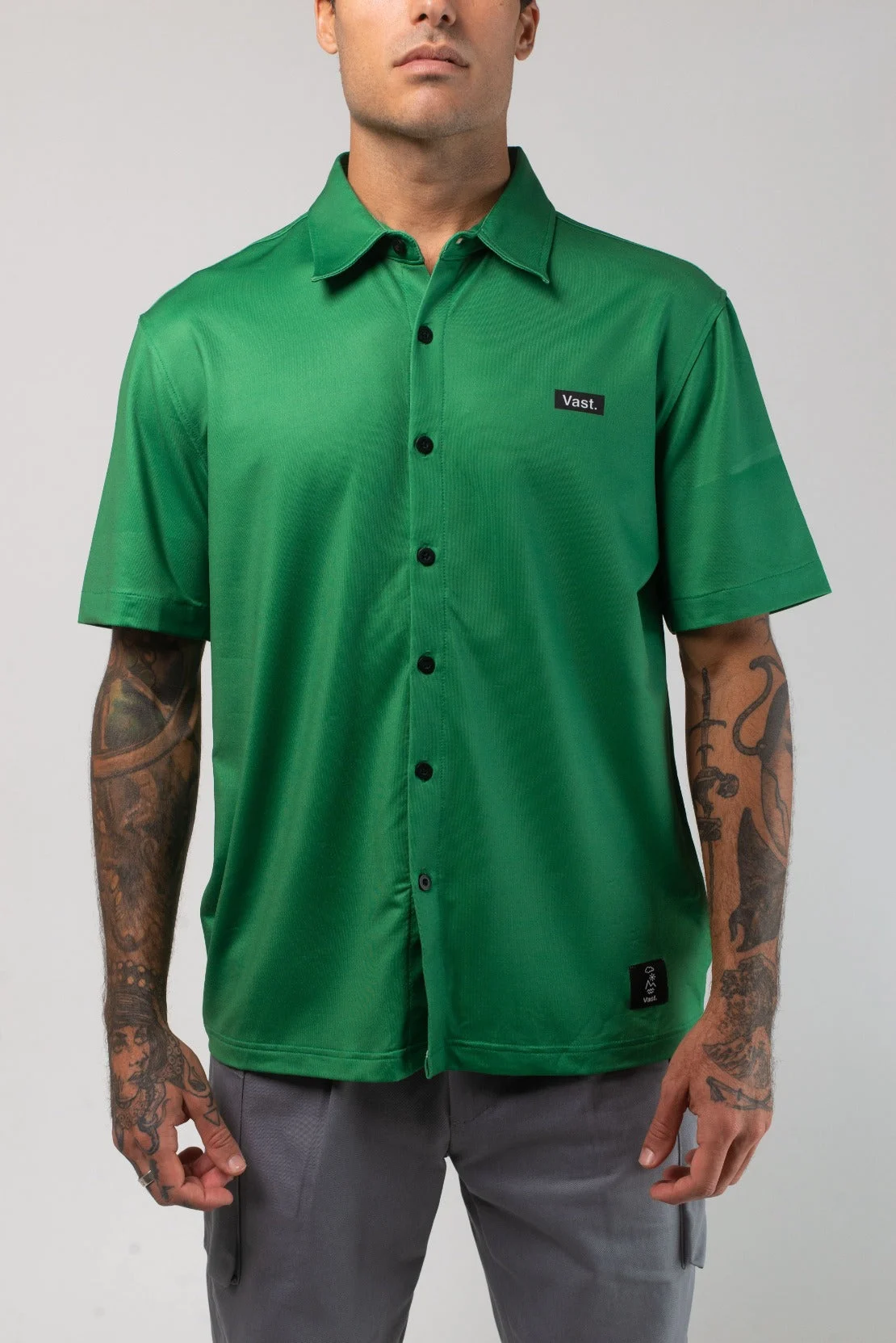 Aqua Terra Tech Button Up