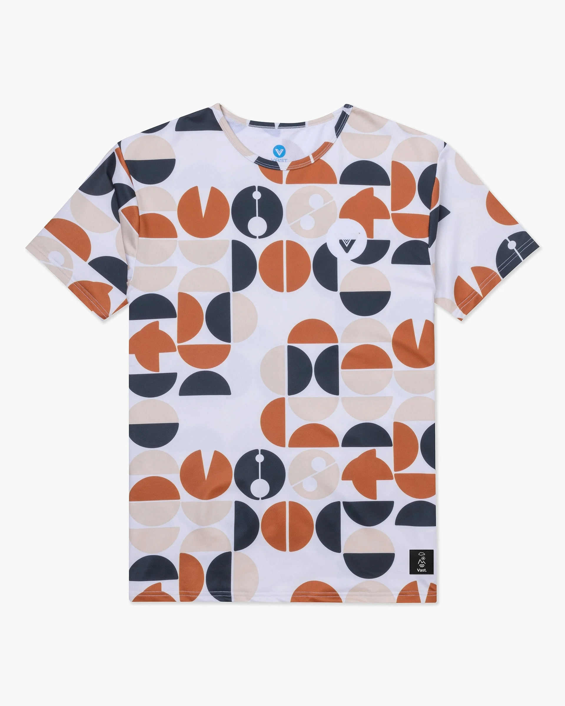 Aqua Terra Vast Copy Camo Tee - Tan