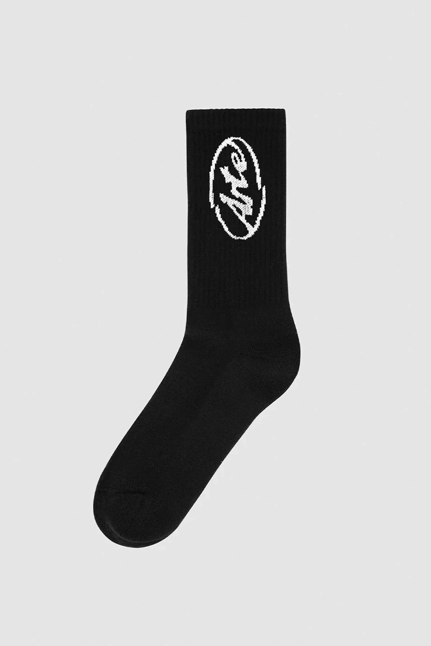 ARTE - CIRCLE LOGO SOCK - BLACK