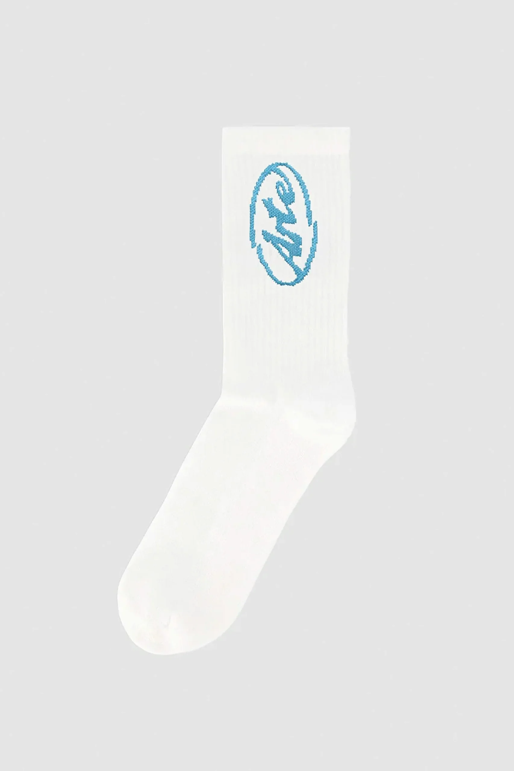 ARTE - CIRCLE LOGO SOCK - WHITE