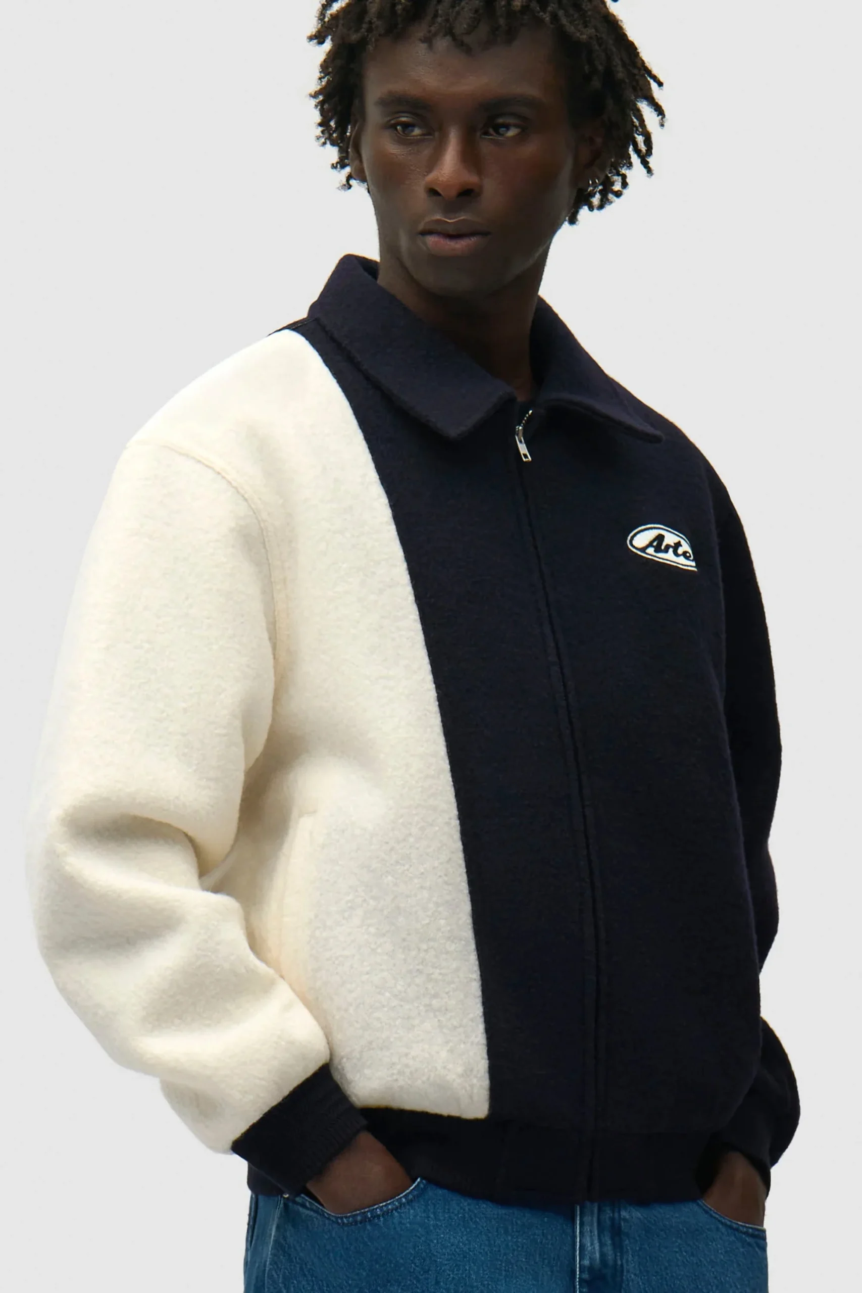 ARTE - WOOL VARSITY JACKET
