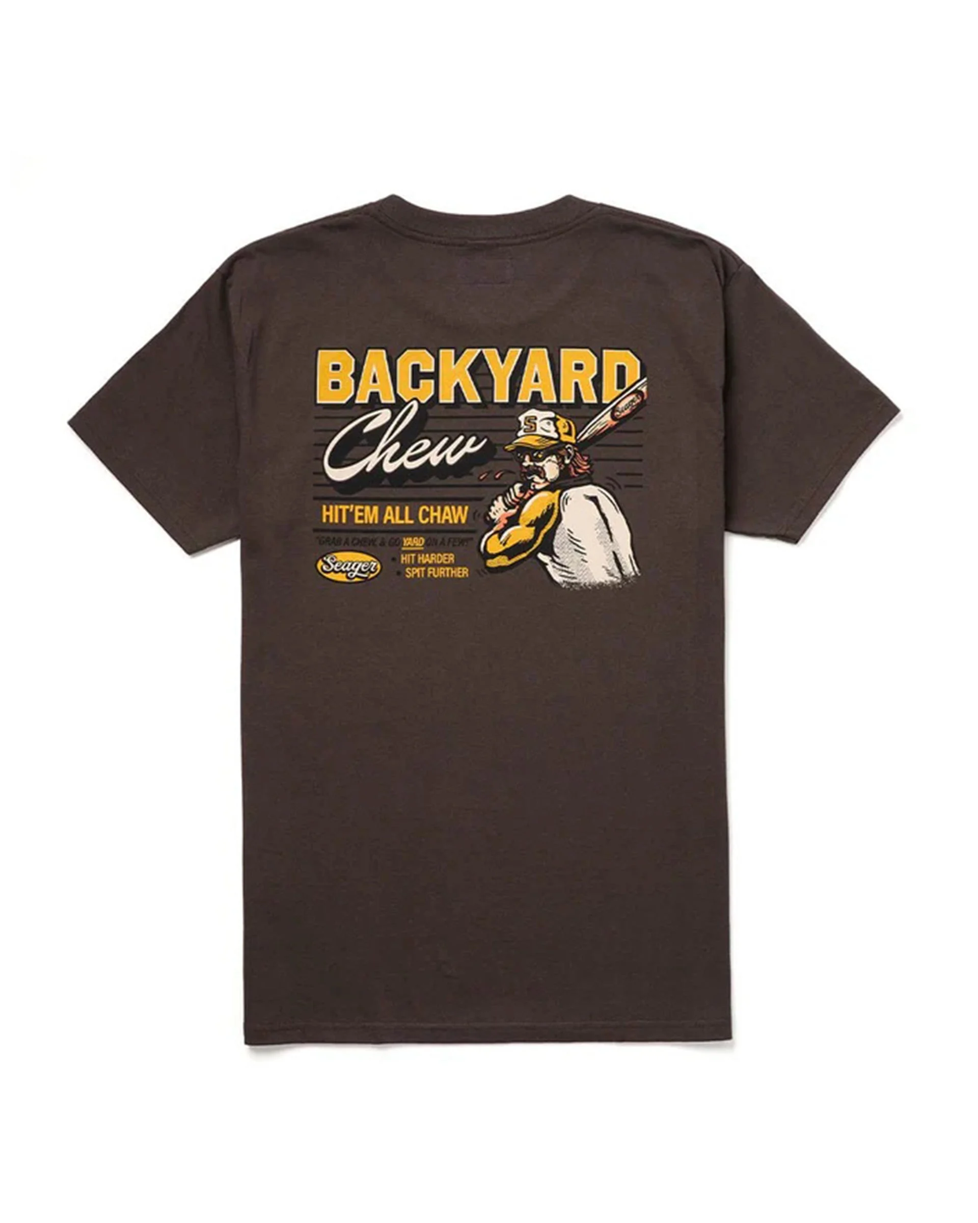 Backyard Chew S/S T-Shirt - Brown