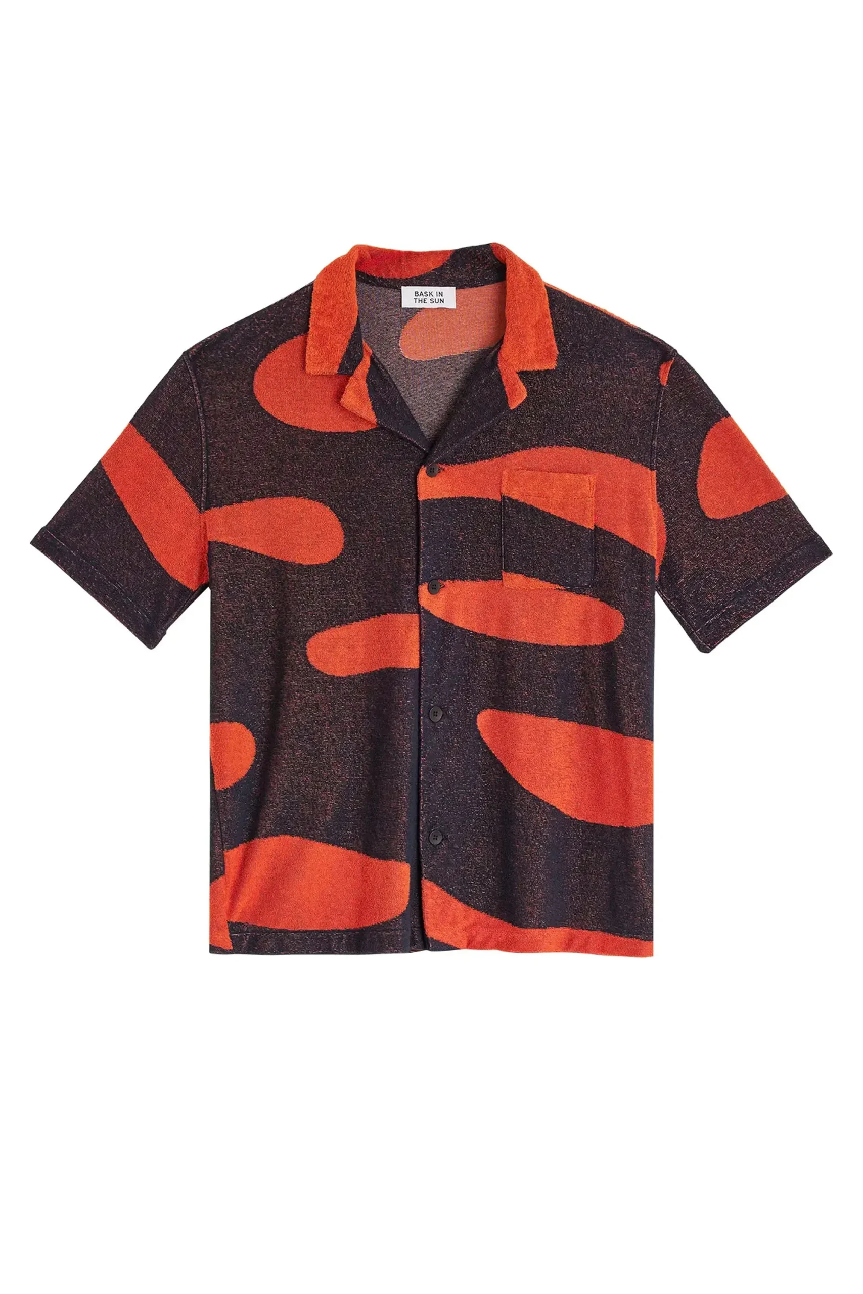 BASK IN THE SUN - BORJA SHIRT - MIDNIGHT