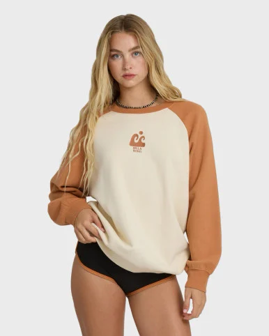 BILLABONG BLISSED OUT CREW FLEECE (24B461607)