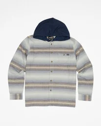 BILLABONG BOYS BAJA HOODED FLANNEL SHIRT (ABBWT00123)