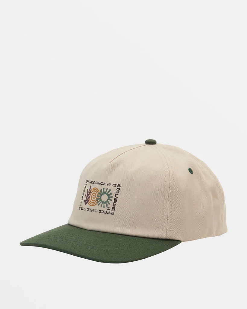 Billabong Breakdown Snapback Hat-Forest Green