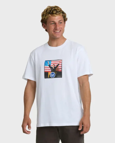 BILLABONG A.I. 4 PRES PREMIUM SHORT SLEEVE T-SHIRT (24A521617-WHT)