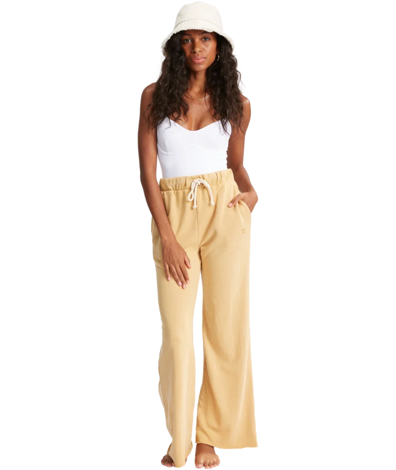 Billabong Lost Coast Pants-Light Sunset Gold