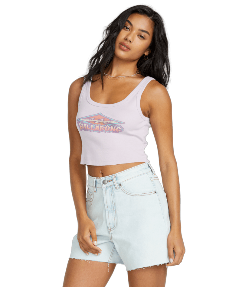 Billabong Nice Feeling Tank-Amethyst Smoke