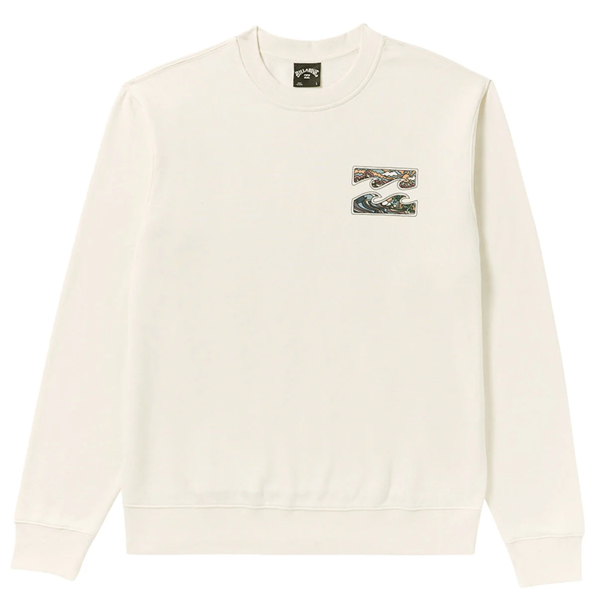 Billabong Short Sands Crew Pullover Sweatshirt - Off White