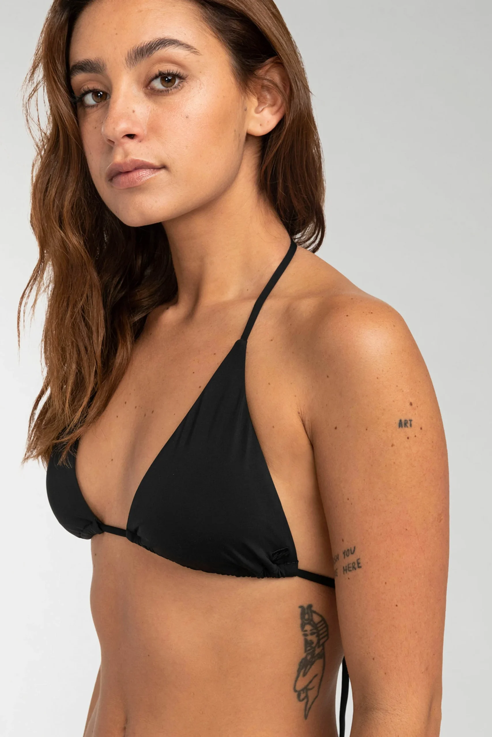 BILLABONG - SOL SEARCHER MULTI TRI TOP - BLACK PEBBLE