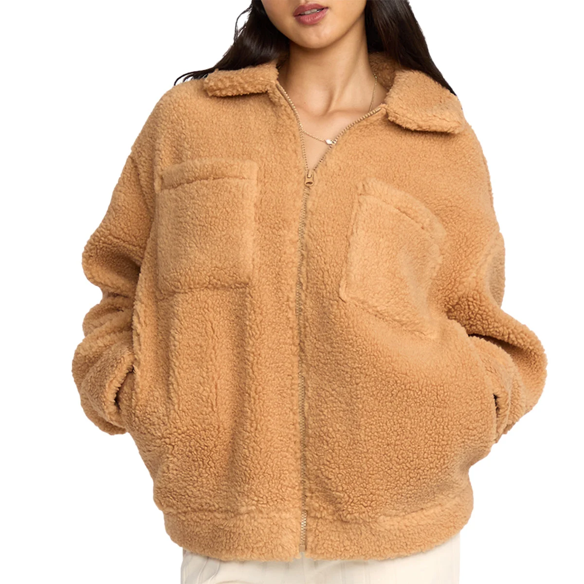 Billabong Women's Resound Sherpa Shacket Jacket