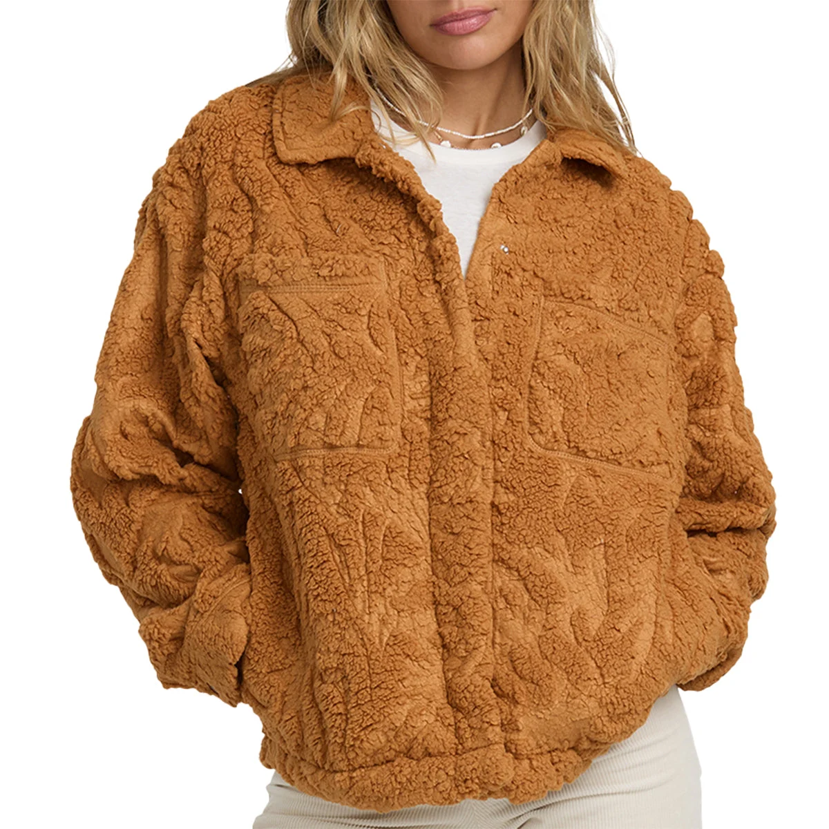 Billabong Women's Sundown Sherpa Shacket Jacket