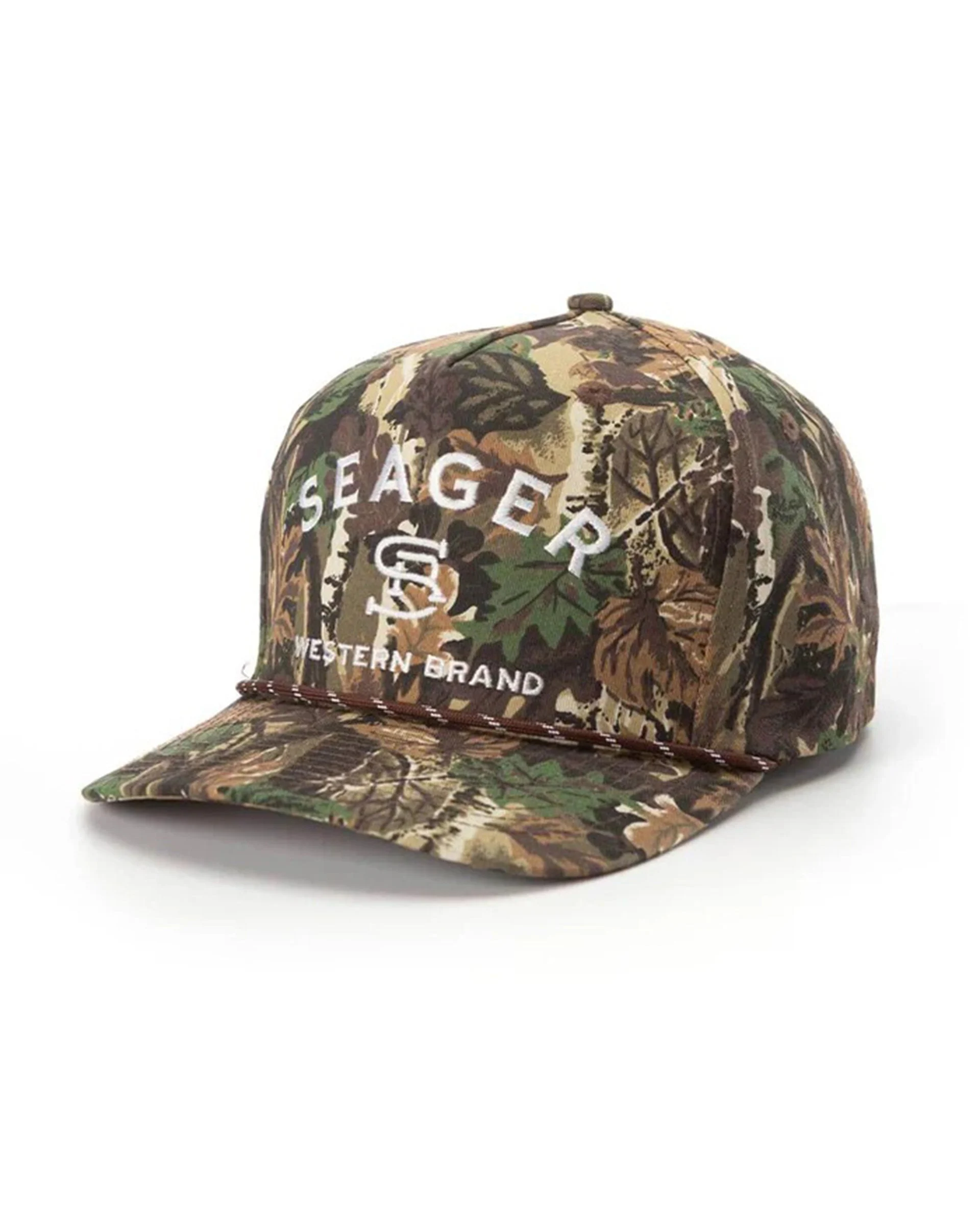 Branded Snapback Hat - Camo