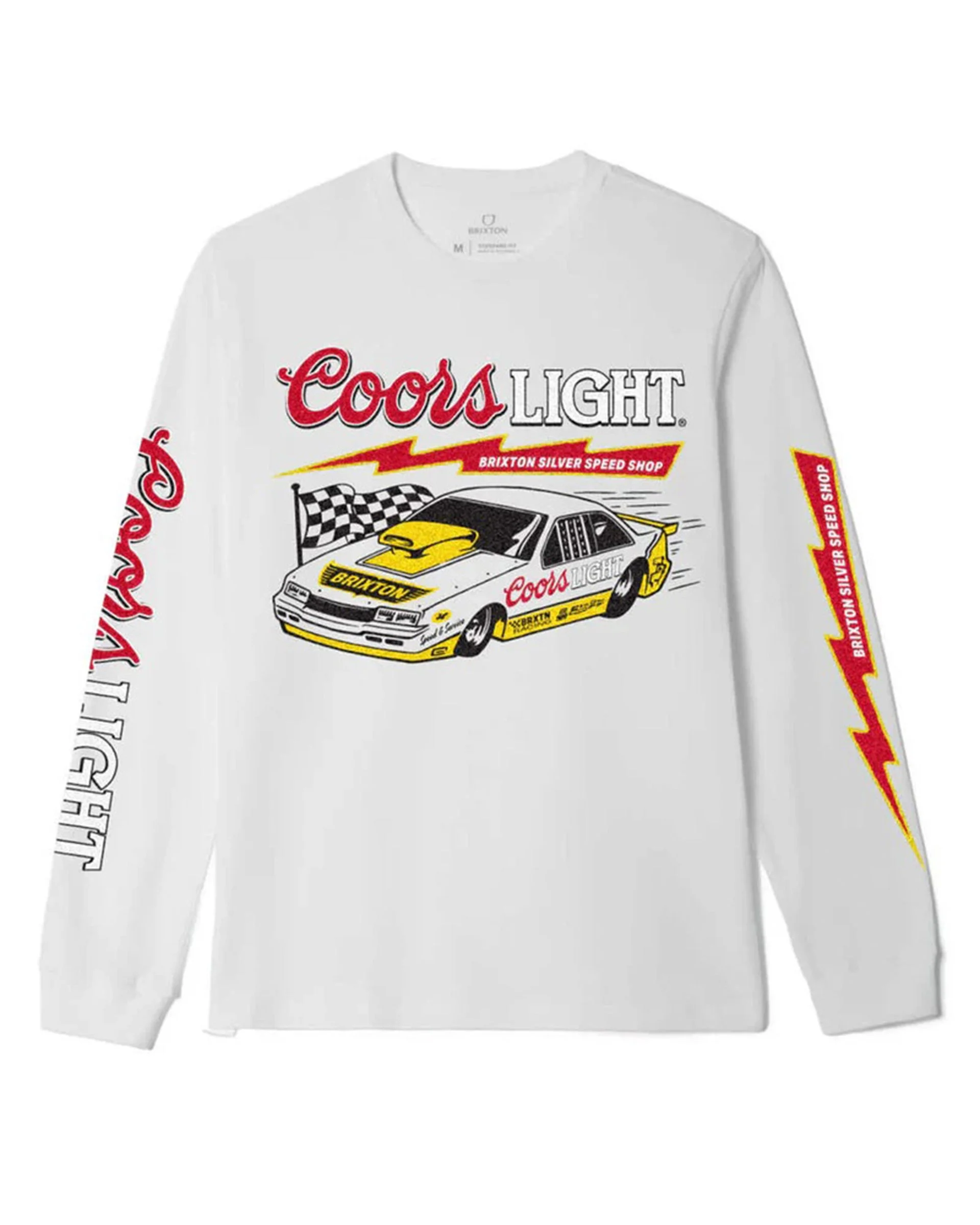 Brixton x Coors Light Blower L/S Shirt - White