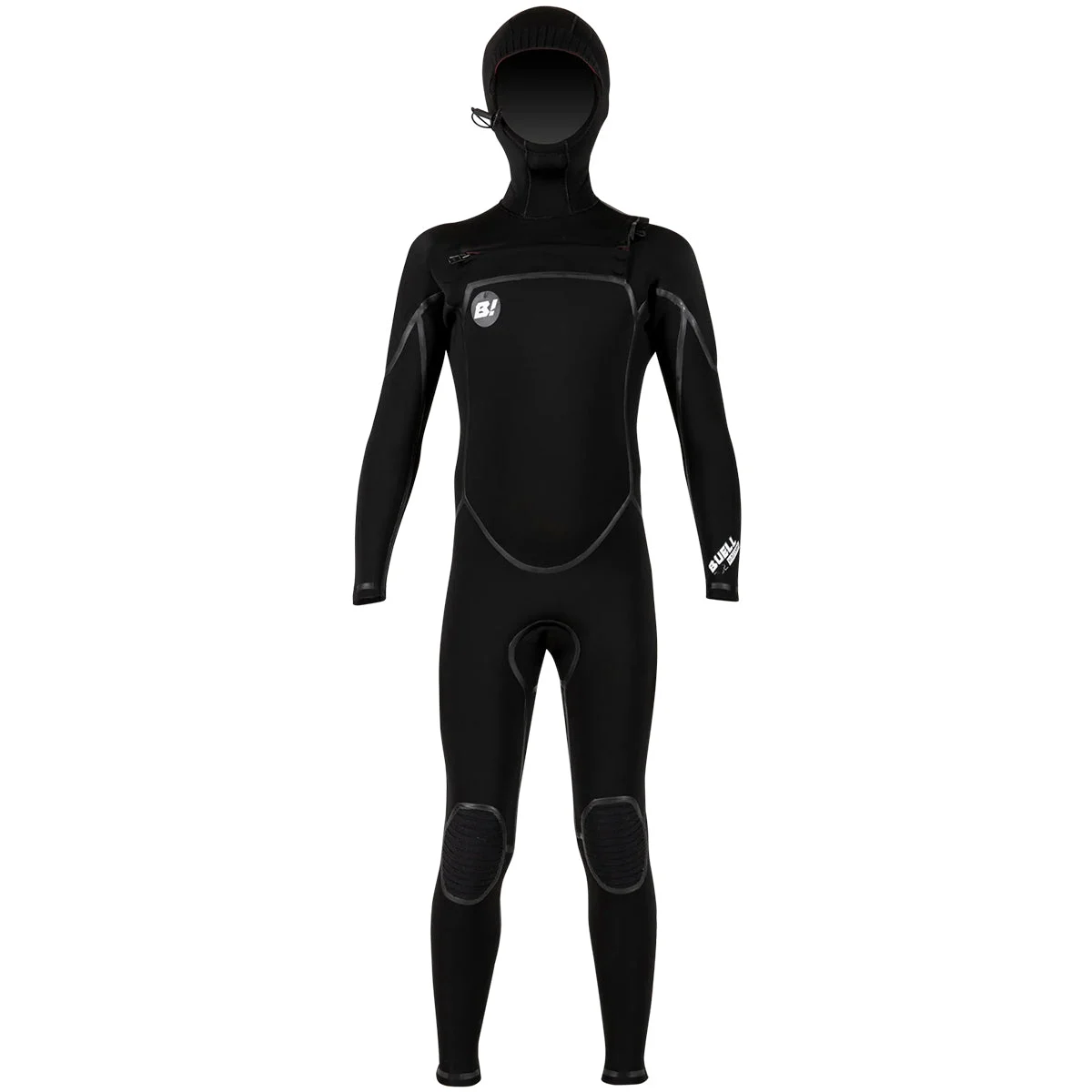 Buell Youth RB2 6/5/4 Hooded Chest-Zip Wetsuit