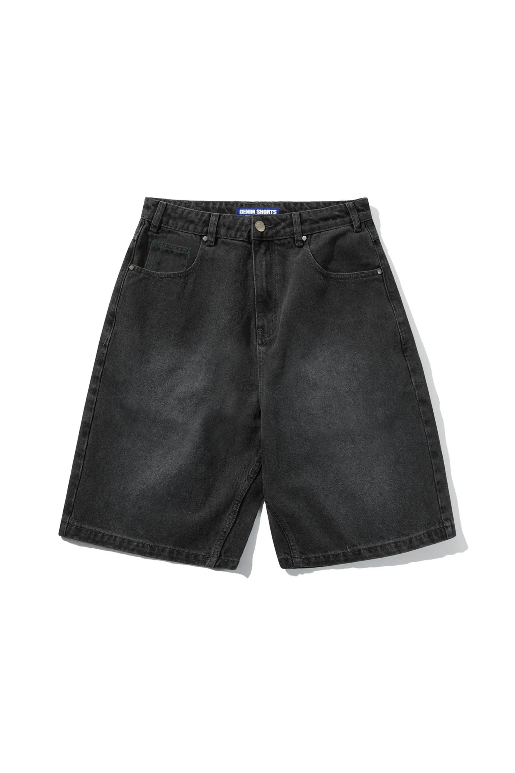 BUTTER - GARAGE DENIM SHORTS - FADED BLACK