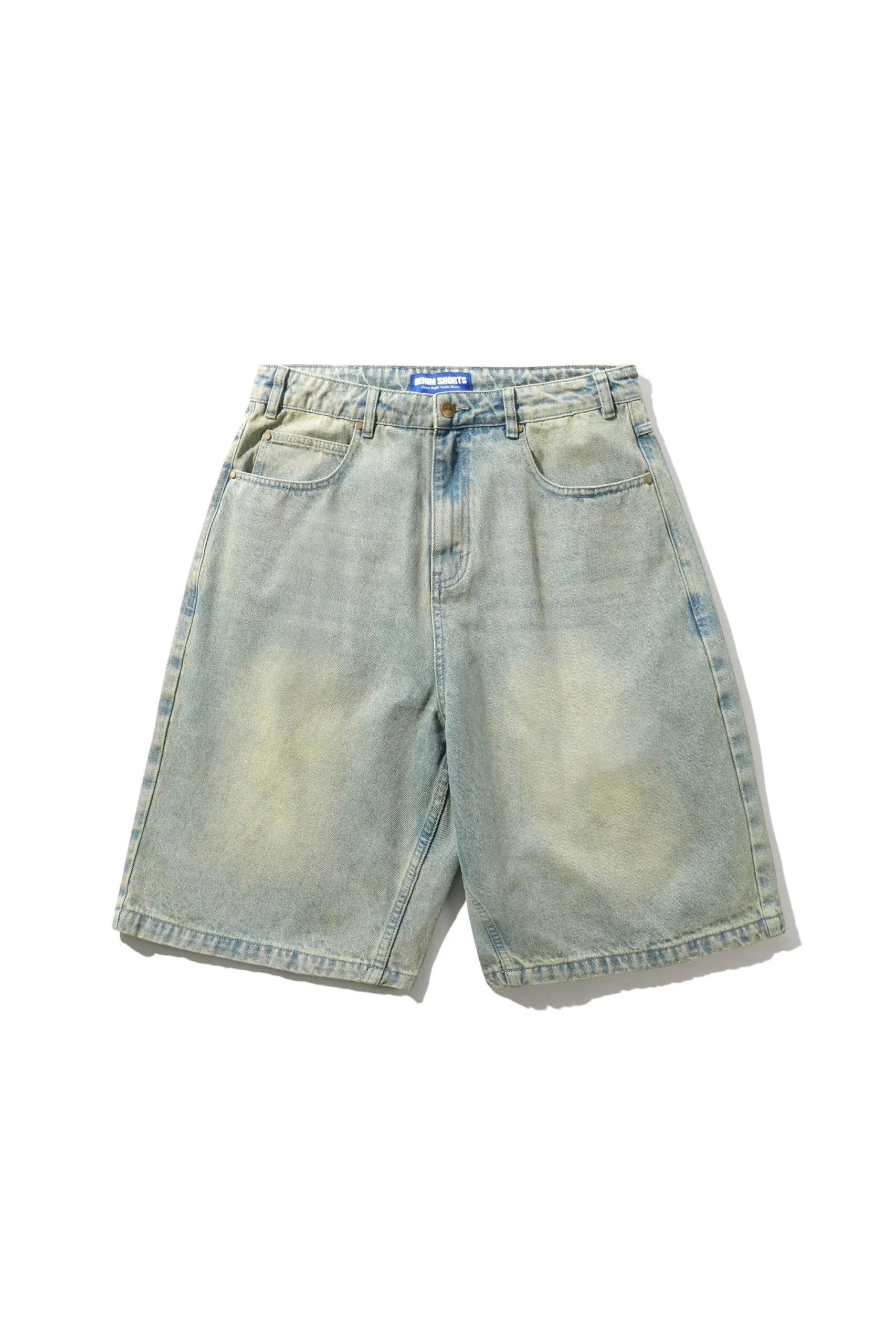 BUTTER - GARAGE DENIM SHORTS - SUNFADE BLUE