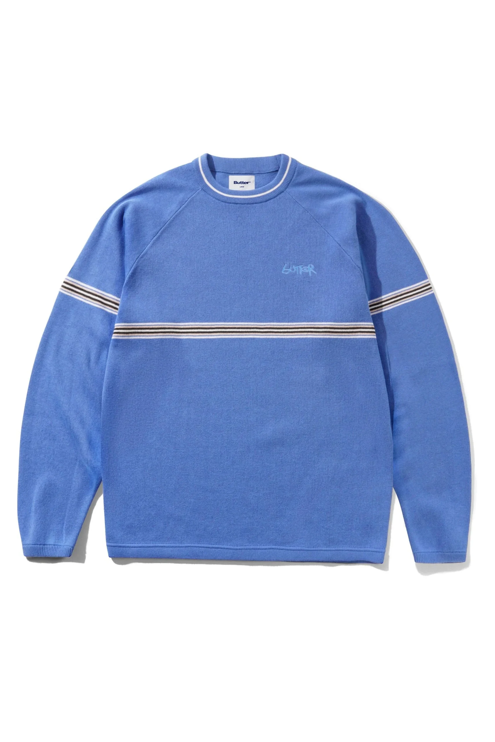BUTTER - PIER KNIT SWEATER - PACIFIC